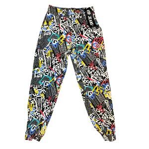 V.I.P. 90's Graffiti Jogger Cargo Pant NWT Size 1/25 Grunge Punk Street style